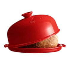 Emile Henry Forma na chlieb 28 cm okrúhla Emile Henry granátovo červená e-balenie