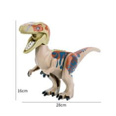 KOPF MEGA figurka Jurský park dinosaurus - Velociraptor 28cm