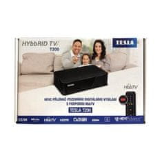 TESLA DVB-T2 prijímač HYbbRID TV T200