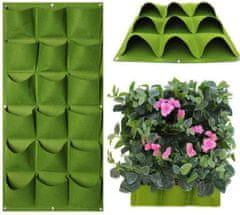 Rourke Rourke 6K - textilný kvetináč na pestovanie zeleniny - zelený