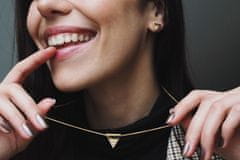 BeWooden dámske náušnice s dreveným detailom Virie Earrings Triangle univerzálna