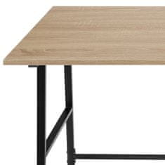 tectake Písací stôl Paisley 120x50x73,5cm - Industrial svetlé drevo, dub Sonoma