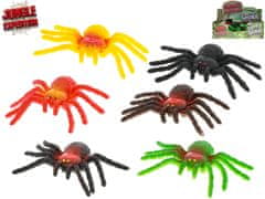Pavúk 14 cm (žltý, zelený, oranžový, čierny, červenohnedý, červenočierny)