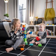 Baby Einstein Connectables Hračka magnetickej kocky s aktivitami Bridge & Learn 15 ks, 6m+