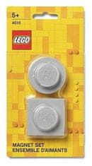 LEGO Magnetky set - šedé 2 ks