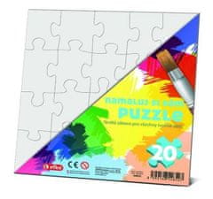 Namaluj si sám puzzle: čtverec