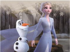 DINO Drevené kocky Frozen II. 12 ks