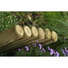 Sobex Okrúhla drevená záhradná palisáda 7x50 cm