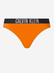 Calvin Klein Oranžový dámsky spodný diel plaviek Calvin Klein S