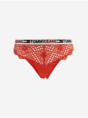 Tommy Jeans Nohavičky pre ženy Tommy Jeans - červená XS