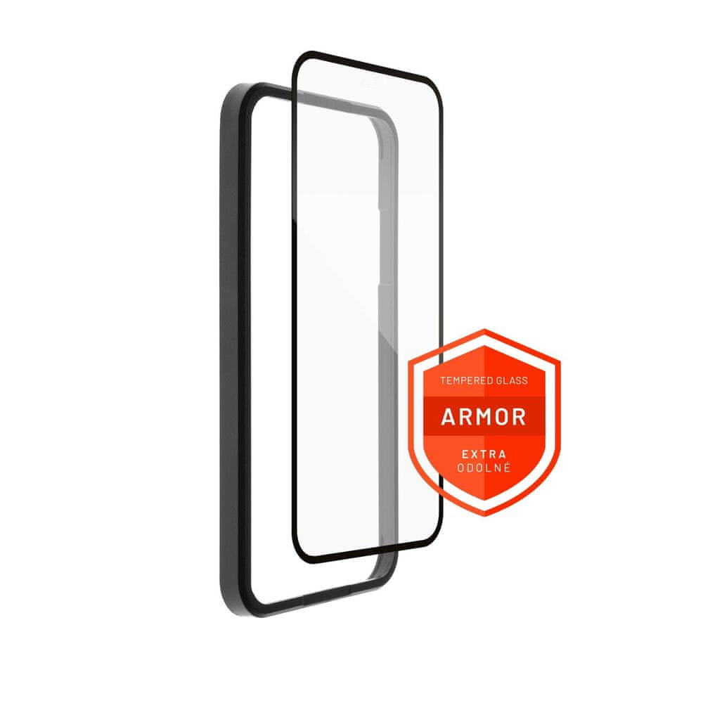 FIXED Prémiové ochranné tvrdené sklo Armor s aplikátorom pre Apple iPhone 14 Pro FIXGA-930-BK, čierne