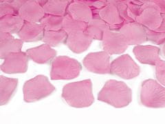 PartyDeco Vystreľovacie konfety svetloružová ruža 60cm