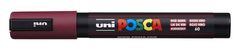 Uni-ball POSCA akrylový popisovač - bordová 2,5 mm