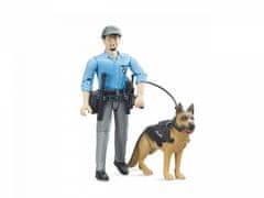BRUDER BWORLD Policajt so psom