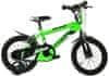 Detský bicykel Dino 14" zelený