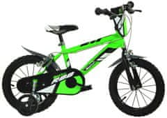Dino bikes Detský bicykel Dino 16" zelený