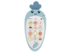 WOWO Interaktívny vzdelávací telefón pre deti - Modrá Mrkva Smartphone