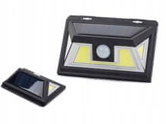 Verk Nástenné solárne svietidlo s pohybovým senzorom - 74 LED COB