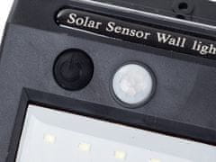 Verk 01376 Nástenné solárne svietidlo s pohybovým senzorom - 20 LED