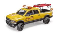 BRUDER Dodge RAM pobrežnej hliadky so záchranárom a príslušenstvom