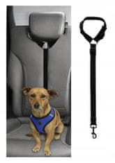 Korbi Vodítko pre psa a mačku, bezpečnostný pás do auta, 2v1