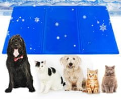 Korbi Veľká chladiaca podložka, pelech pre psov a mačky, 90x50cm
