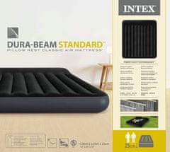 Intex nafukovacia posteľ Standard King so zdvihnutým podhlavníkom