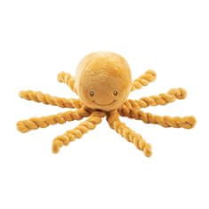 Nattou Prvá hračka pre bábätká chobotnička PIU PIU Lapidou okrová 0m +