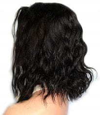 Korbi Parochňa, čierne krátke vlasy, vlny W35