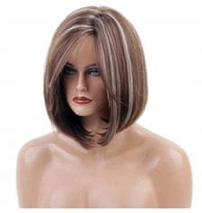 Korbi Parochňa, krátke hnedé vlasy, strapce W14