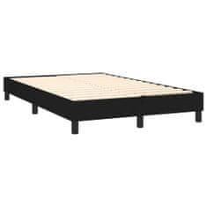Petromila vidaXL Boxspring posteľ s matracom čierny 120x200 cm látka