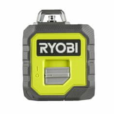 RYOBI RYOBI Set krížový líniový laser 360° - zelený a teleskopický držiak