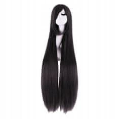 Korbi Parochňa, dlhé čierne vlasy, anime, 100 cm W24
