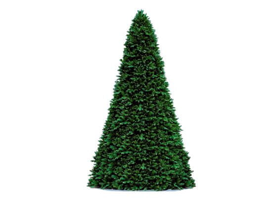 LAALU Vianočný stromček umelý DELUXE jedľa Bernard 600 cm so stojanom