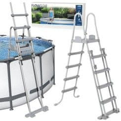 Bestway Bezpečnostný bazénový rebrík Bestway 132 cm 58332