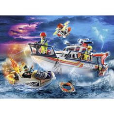 Playmobil Námorná záchranná služba , Záchranári, 95 dielikov