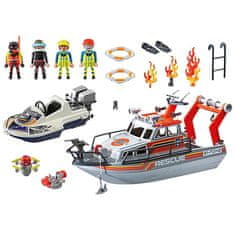 Playmobil Námorná záchranná služba , Záchranári, 95 dielikov