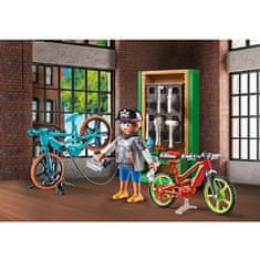 Playmobil Servis bicyklov , Život v meste, 45 dielikov, 70674