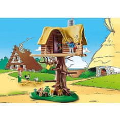 Playmobil Dom na strome , Asterix, Trubadix a jeho žena, 96 dielikov, 71016