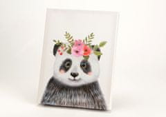 Detský dekorativný obraz panda 30 x 40 cm