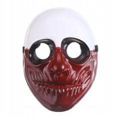 Korbi Plastová maska Payday Clown Wolf