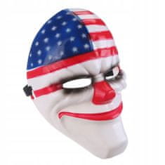 Korbi Plastová maska Payday Clown Dallas