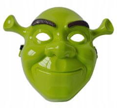 Korbi Plastová maska zlobra Shreka
