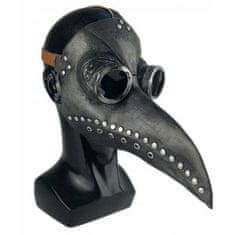Korbi Plague Doctor Plague Mask, šedá