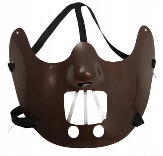 Korbi Plastová maska Hannibala Lectera, Mlčanie jahniat, Halloween