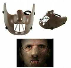 Korbi Plastová maska Hannibala Lectera, Mlčanie jahniat, Halloween