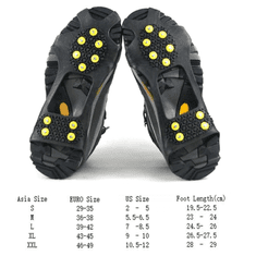 Cool Mango Protišmikové uchýty na topánky – icegrip, XL normal