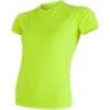 Tričko Coolmax Fresh - dámske, krátke, žltý reflex - veľkosť L