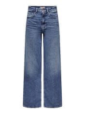 ONLY Dámske džínsy ONLMADISON Wide Leg Fit 15282980 Medium Blue Denim (Veľkosť XS/32)