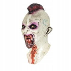 Korbi Billy Punk Zombie latexová maska, Irokéz, Halloween